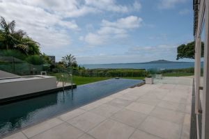 25 Outside pool area.